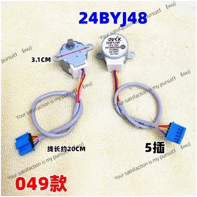 Compatible with Haier Midea Air Conditioning Accessories Pendulum Motor 35BYJ46 MP24AA 28BYJ48 Air Guide Motor
