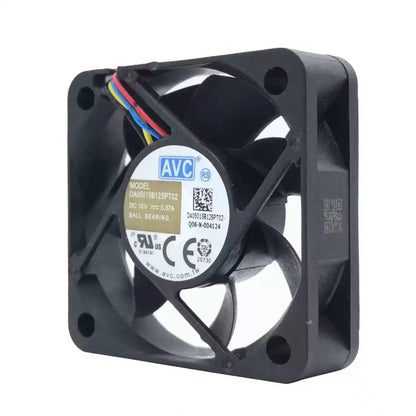 For AVC DA05015B12SPT02 12V 0.37A 50mm 5015 Cooling Fan Dual Ball Bearing 4Pin PWM Mini Server 3D Printer Projector Cooler Fan