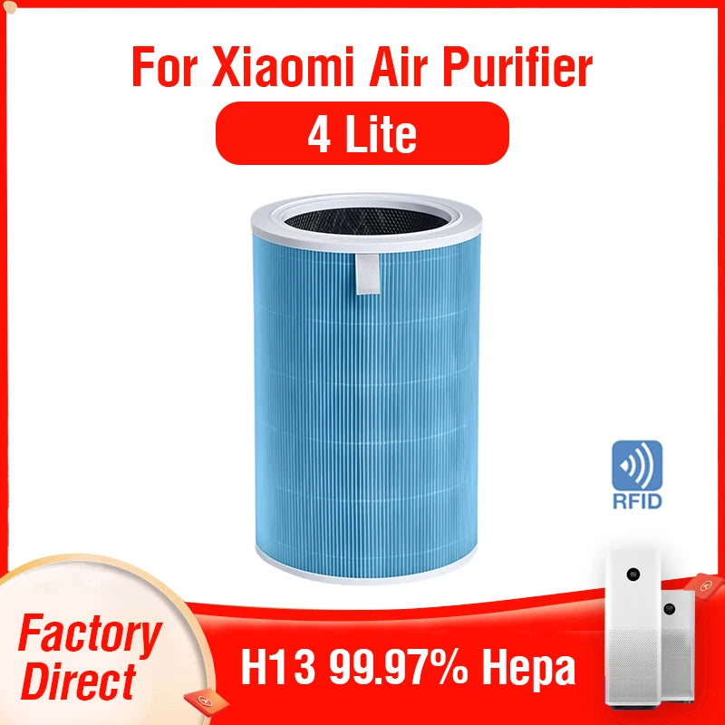 PM2.5 Filter 4 Lite Activated Carbon Filter 4 Lite for Air Purifier 4 Lite Replacement 4 Lite Filter M17-FLP-GL (BHR5272GL)