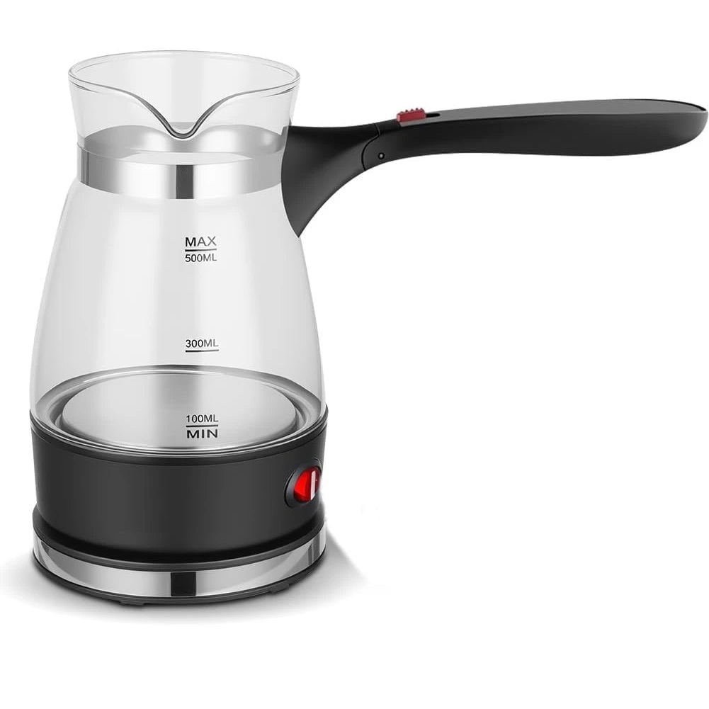 BBNV-Electric Turkish Coffee Machine,Coffee Maker With Handle,500 Ml Electric Coffee Pot,Espresso Maker,For Tea,Mocha Eu Plug