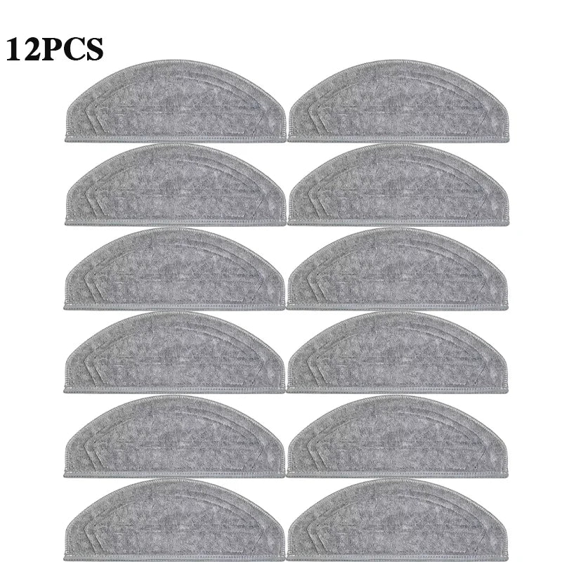 Compatible with Roborock Saros 20 Sonic / S10 MaxV Ultra Vacuum Spare Parts Main Side Brushes Mop Cloths HEPA Filters Dust Bags Accessories