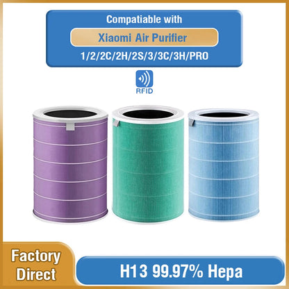Compatible with Xiaomi Filter M8R-FLH Activated Carbon Filter for Xiaomi Air Purifier 2S/2C/2H/3C/3H/Pro Xiaomi Air Purifier 2S Filter