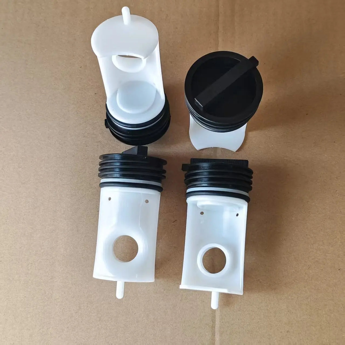 Washing Machine Drain Pump Cover Filter Compatible with Samsung Haier Little Swan TCL Midea Washer Drainage Plug Replacement Parts