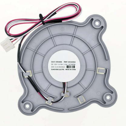 Replacement Refrigerator Fan Motor — DC12V Compatible with Samsung DA31-00345A / RMF-003ASSA