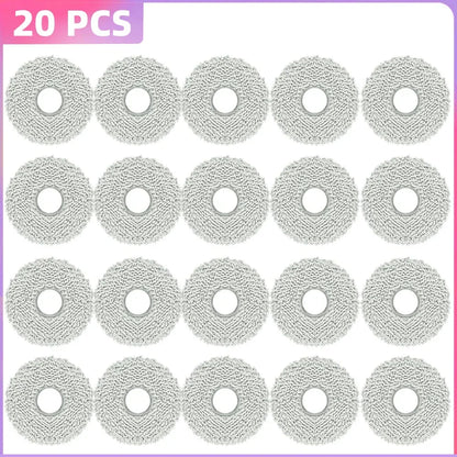 Compatible with Ecovacs Deebot T30C / T30C OMNI Parts Main Roller Side Brush Filter Mop Cloth Dust Bag