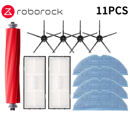 Compatible with Roborock S7 S70 S7 Plus T7S T7S Plus Robotic Vacuum Cleaner Accessories Main Brush Hepa Filter Mops Dust Bag Replacement Parts