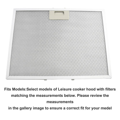 Range Hood Metal Mesh Filter Stainless Steel Cooker Hood Grease Filter 400 x 300 x 9mm For Standard Vent Duct Compatibility