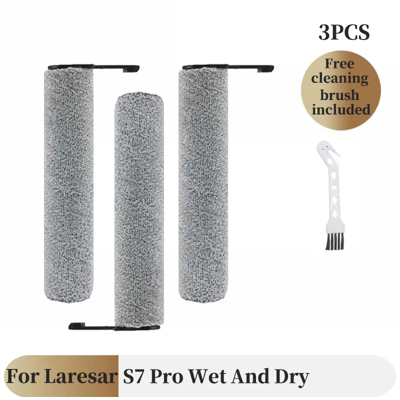 For Laresar S7 Pro Wet And Dry Vacuum Cleaner Replacement Main Roller Brush And Filter Set Household Merchandises Cleaning Parts