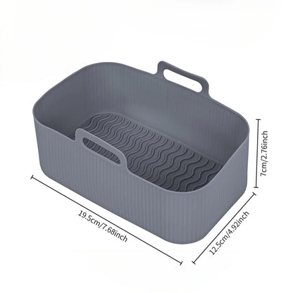 2Pcs/1Pcs Air Fryer Silicone Liners for Ninja SL400 SL401 Stack XL Basket Reusable Air Fryer Baking Tray Airfryer Accessories