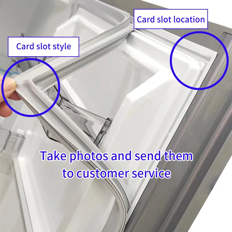 Refrigerator Door Seal — 2m Magnetic — Custom Size