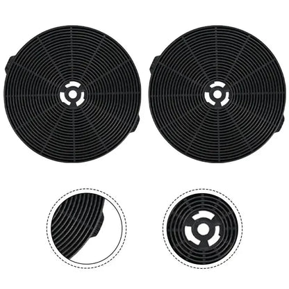 175mm*24mm Activated Carbon Filter Kitchen Range Hood Accessories Filters 2PCS Kitchen Appliances Range Hood Parts