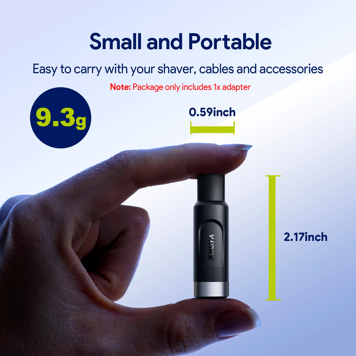 Replacement Shaver Charger — 12V Compatible with Braun XT5