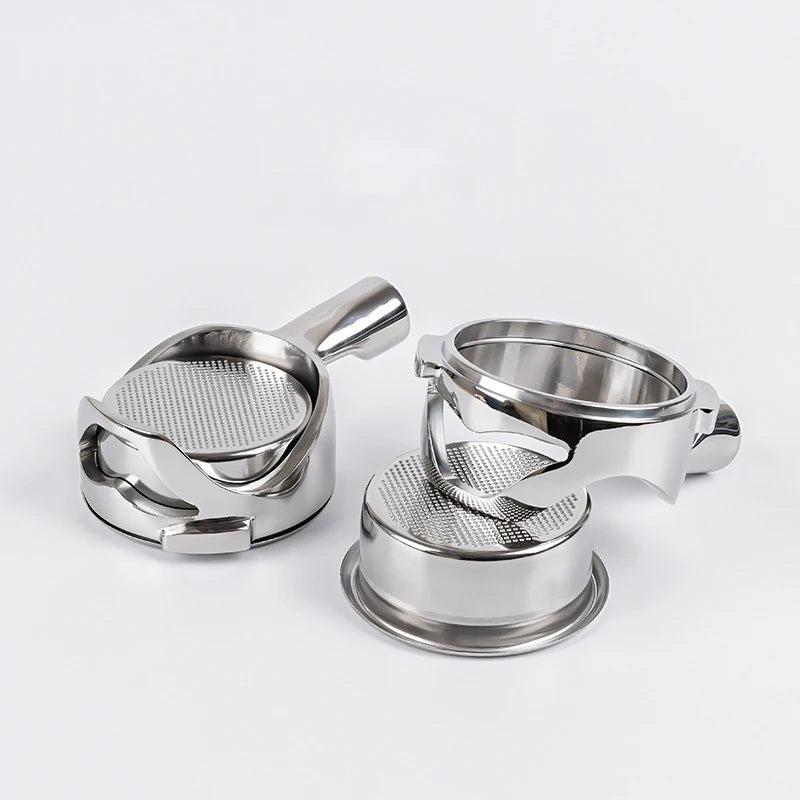 58MM 2ears Stainless Steel Coffee Handle Filter for Gaggia/Baby/Classic Coffee Machine Bottomless Hollow Portafilter Tool