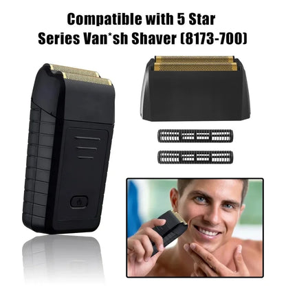 Professional Shaver Replacement Head Cutter Bar Replacement Compatible with Wa*hl Vanish Shaver 8173-700