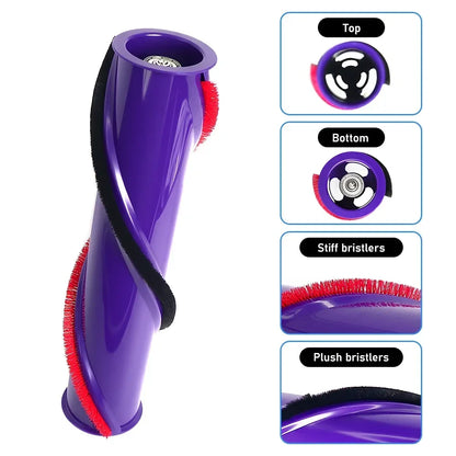 Roll Brush Replacement For Dyson V10 Vacuum Cleaner Main Brush Cleaner Head Cordless Brushroll Brush Bar Roller Part