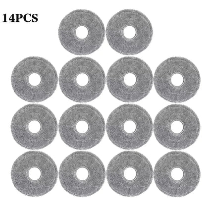 Compatible with Roborock Saros 10R / Saros 20 Robot Vacuum Spare Parts Main Side Brushes Mop Cloths HEPA Filters Dust Bags Accessories