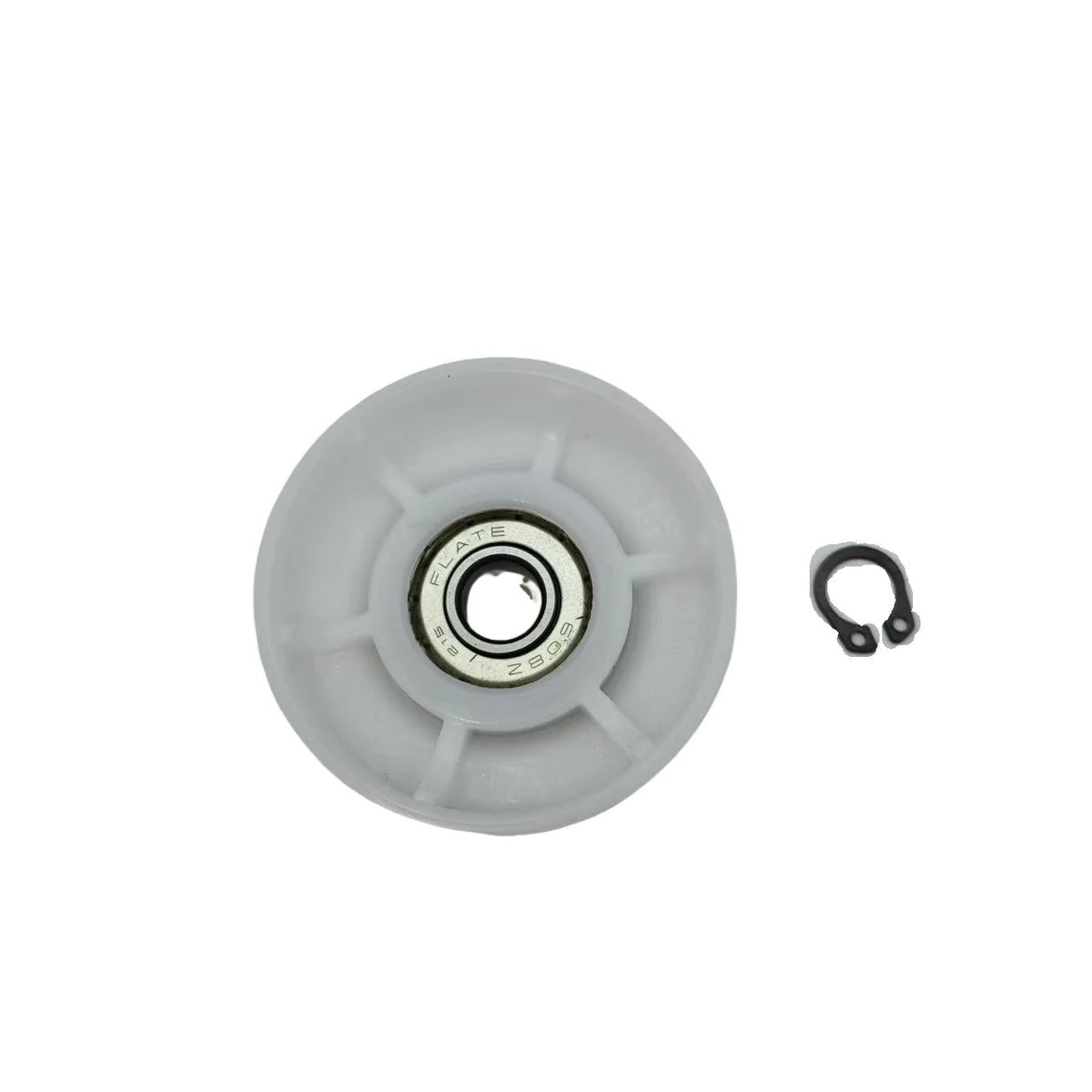 2pcs 00632045 Tumble Dryer Roller Wheel Tension Pulley Idler 632045