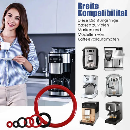 30pcs/set Seal O-ring Compatible with Philips Saeco Coffee Machine for Steam Outlet Valve Brewing Group Fully Automatic