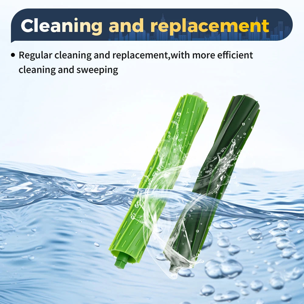 Roller Brush For iRobot Roomba i3 i3+ i4 i4+ i6 i6+ i7 i7+ i8 i8+ j7 j7+ E5 E6 E7 Vacuum Cleaner Roller Bristle Brush Part