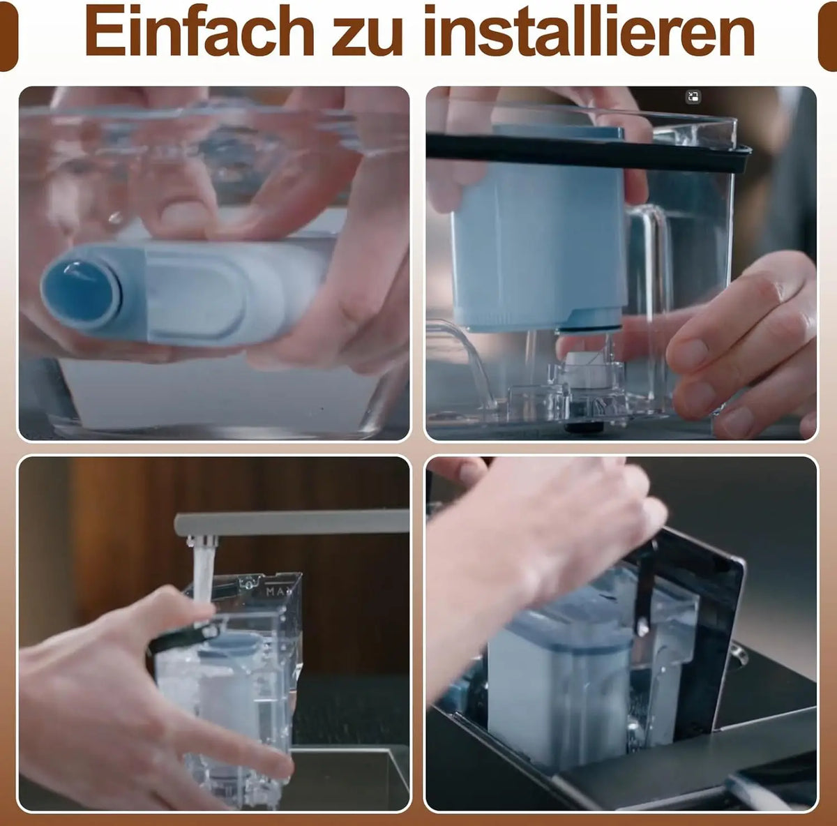 Compatible with Philips AquaClean CA6903/10 CA6903/22 CA6903 Limescale Filter, Reduces Limescale Content in Water