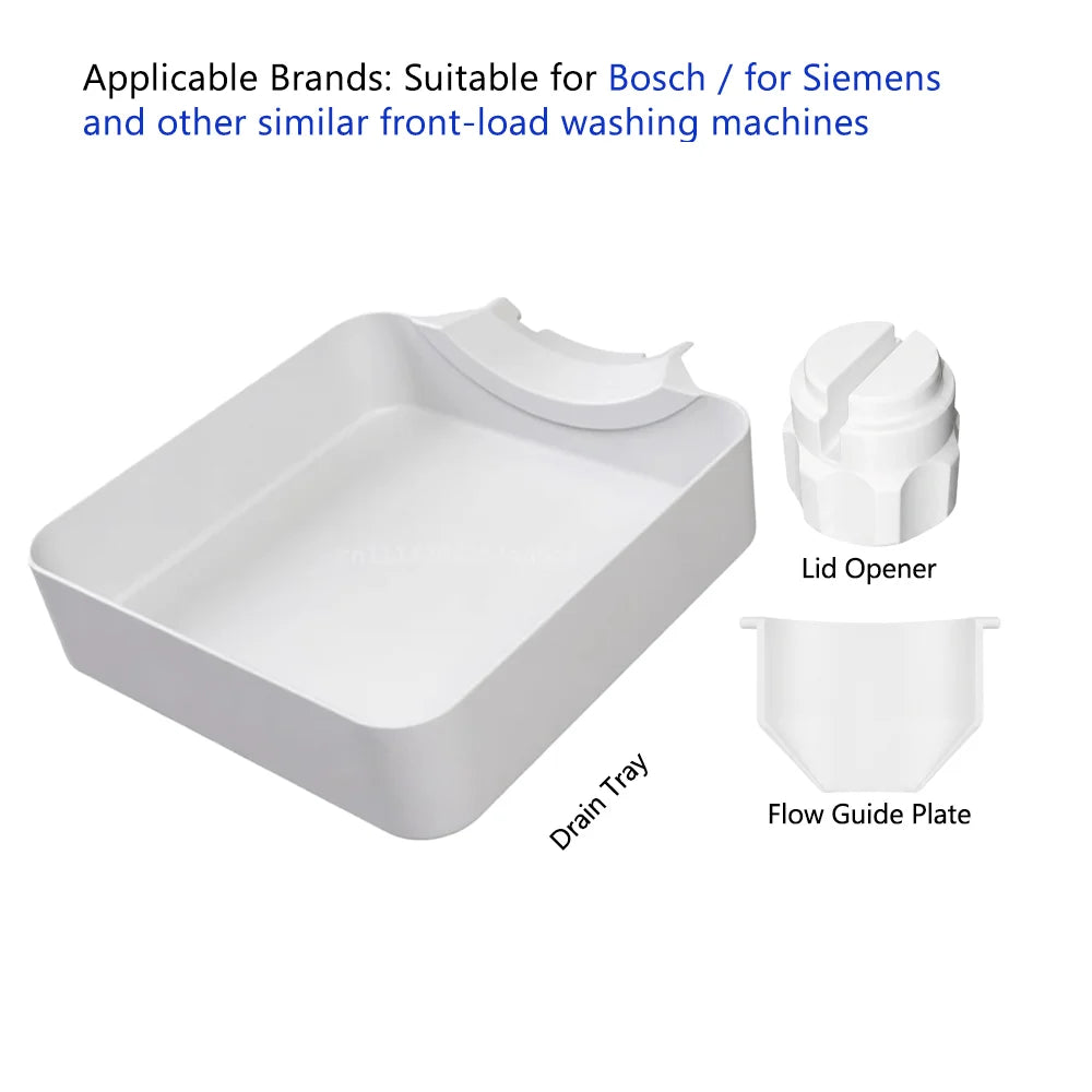 Washing Machine Drain Tray Drain Funnel Water Catch Tray Drainage Tray Washer Filter Cleaning Water Collector Prevent