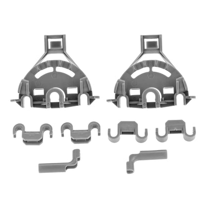 00428344 Dishwasher Bearing Lower Rack Flip Tine Clip Kit Compatible with Bos-ch Dishwashers Replaces 428344 00418499 00420199 1999096
