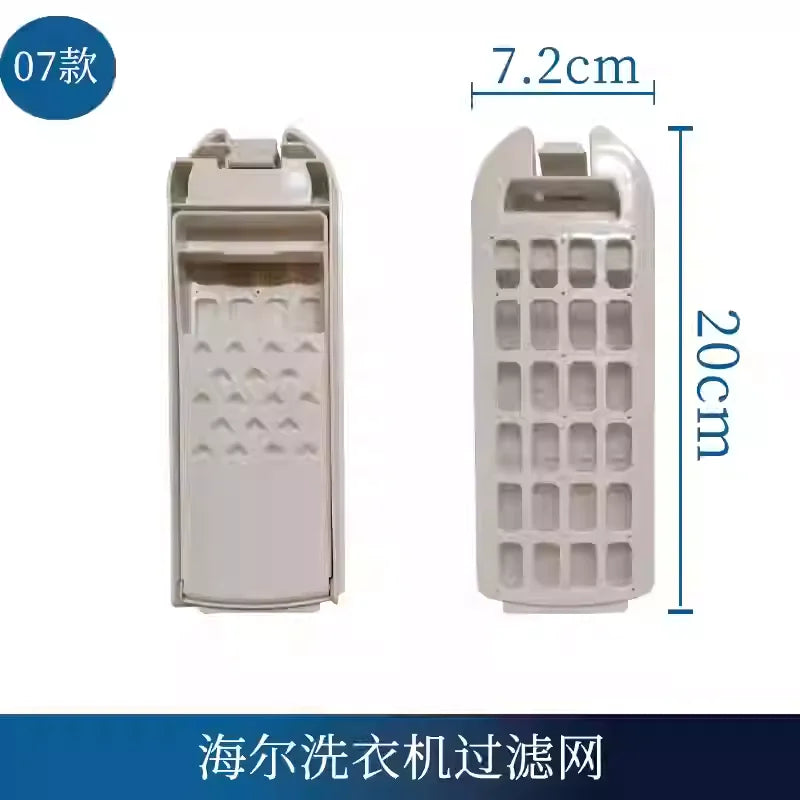 Accessories Compatible with Haier Washing Machine Filter,Automatic Lint Remover Mesh Bag,Filter Box,and Thread/Lint Filter
