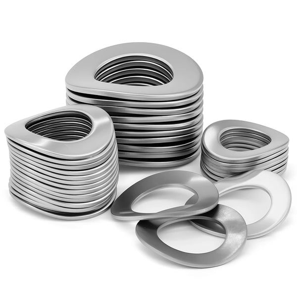 304 Stainless Steel Curved Washers Wave Spring Washer M3 M4 M5 M6 M8 M10-M51
