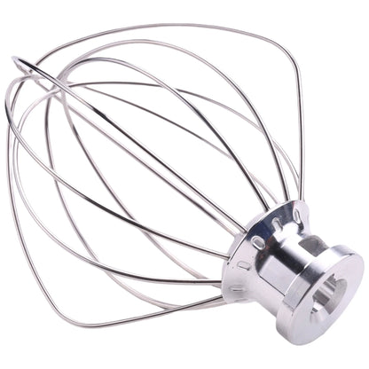 A61I Stainless Steel Wire Whip Mixer Attachment For Kitchenaid K45ww 9704329 Flour Cake Balloon Whisk Egg Cream Stirrer