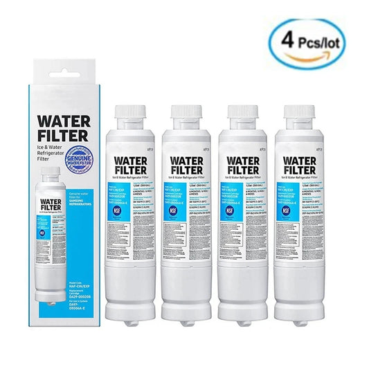 Replacement Refrigerator Water Filter — DA29-00020B / DA97-08006A-B Reference — 4 Pack