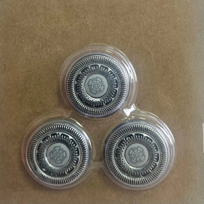 3-Pieces SH90 Shaver Replacement Heads Compatible with Philips Norelco Series S9000 RQ12 Shavers Blade Head