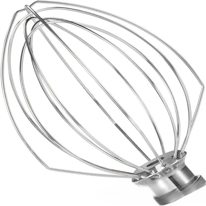 KN256WW Stainless Steel 6 Wire Whip for 5-6 Quart KitchenAid Bowl-Lift Stand Mixer,Egg Cream Stirrer, Cakes Mayonnaise Whisk
