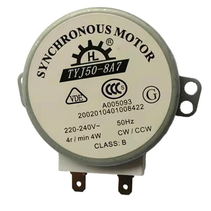 TYJ50-8A7 49TYZ-A2 Microwave Turntable Motor 220-240V 4W 50Hz CW/CCW Oven Tray Synchronous Motor for Air Blower
