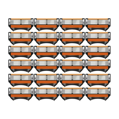 Six-Layer Replacement Razor Cartridges