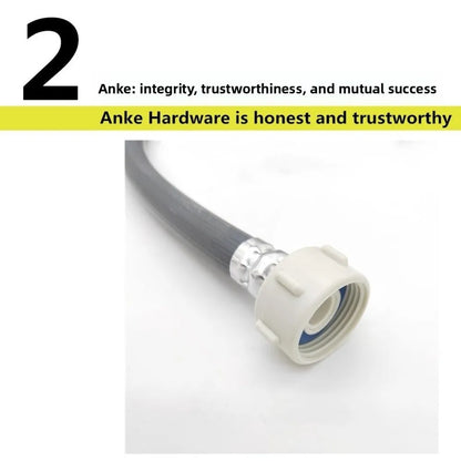 Automatic Washing Machine Inlet Hose 3/4 Inch High Pressure European Water Inlet Hose ‌Explosion Proof Garden Water Supply Pipe