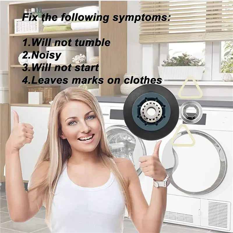 Buy Now 32Pack W10314173 Dryer Drum Roller Replacement For Dryer Compatible with WPW10314173 Roller Drum Support Kit Dryer Parts