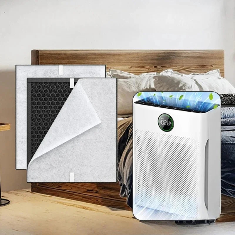 Replacement Filter For MOOKA PR1 Air Purifier - True HEPA Captures 99.97% Dust Pollen Smoke Pet Dander