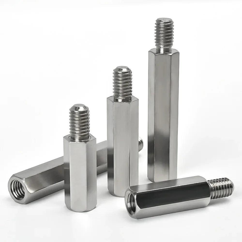 304 Stainless Steel Standoff PCB Support Male Female Hex Board Spacing Screw Column Pillars Spacers Bolt M2 M2.5 M3 M4M5M6M8M10