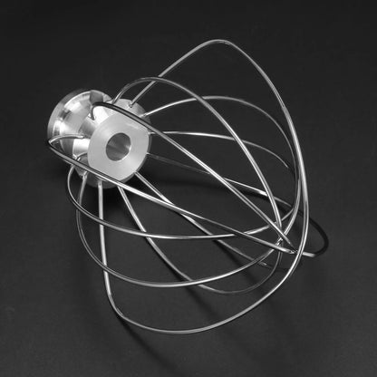 A61I Stainless Steel Wire Whip Mixer Attachment For Kitchenaid K45ww 9704329 Flour Cake Balloon Whisk Egg Cream Stirrer