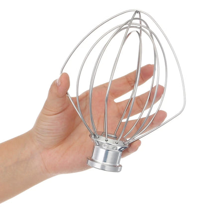 Stainless Steel Wire Whip Kitchen Electric Mixer Accessory For 4.5QT KitchenAid K45WW Stand Mixer With Whisk Attachment