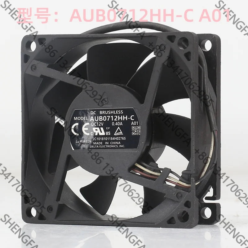 Delta AC EC 7025 7CM 70X70X25MM 3-wire Acer Projector inverter server AUB0712HH-C coolingfan DC12V 0.40A