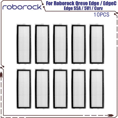 Compatible with Roborock Qrevo Edge / EdgeC / Edge S5A / 5V1 / Curv Vacuum Parts Main Roller Side Brush Hepa Filter Mop Cloth Dust Bag