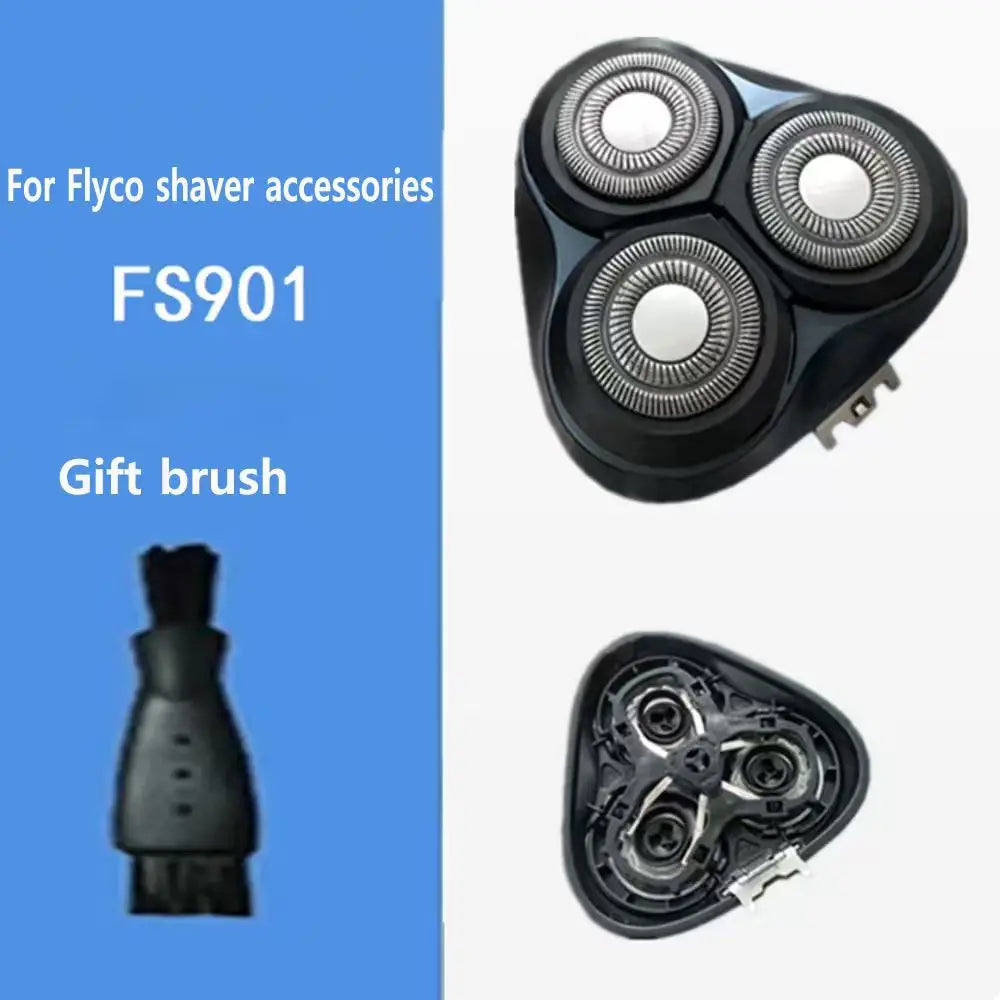 For Flyco Shaver Accessories FS901/FS903/FS920/FS921/FS922/FS923 Shaver Head Complete Set of Direct Replacement