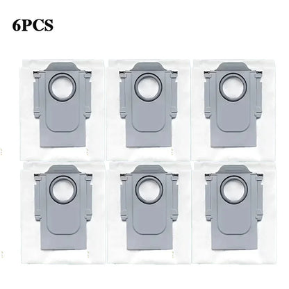 Compatible with Roborock Saros 20 Sonic / S10 MaxV Ultra Vacuum Spare Parts Main Side Brushes Mop Cloths HEPA Filters Dust Bags Accessories