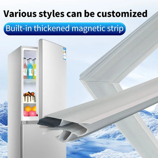 Refrigerator Door Seal — 7m — Rubber Magnetic — Custom Size