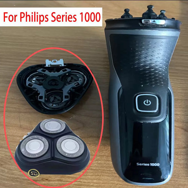 Compatible with Philips Series 1000 Shaver Head, Whole Head Replacement, Sharp Blade, Longer Use Time，Shaver Blade Replacement