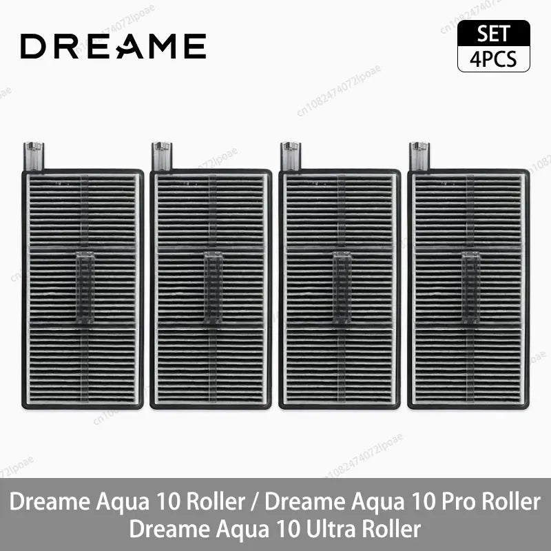 Dreame Aqua 10 Roller / Aqua 10 Pro Roller / Aqua 10 Ultra Roller Accessories Main Side Brush Roller Mop Cloth Filter Dust Bag