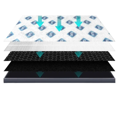 Replacement HEPA Filter for Air Purifier Compatible with Sharp KC-W380S KC-AE AX BB CD BD60-S Activated