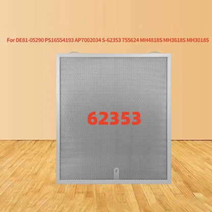 -Aluminum Grease Filter Replacement- 2Pcs For Range Hood Models For DE81-05290A, PS16554193, 62353-Kitchen Vent Parts