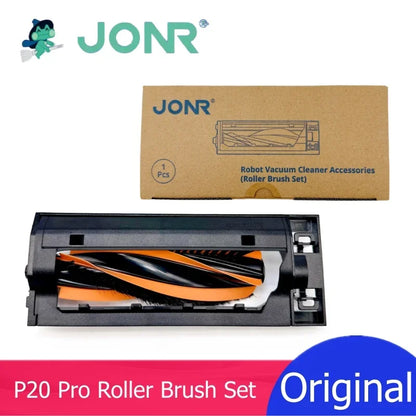 JONR Roller Brush Set Main Brush and Brush Cover for P20 Pro Robot Vacuum Cleaner Accessory Spare Parts
